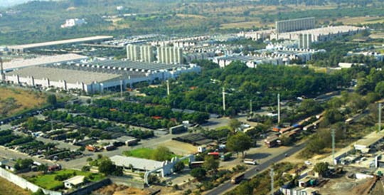Arial View of Jain Plastic Park
